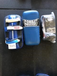 lot 9009 image: Boxing Pads and Gloves