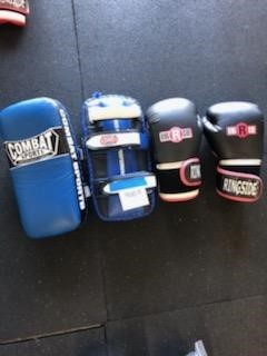 lot 9005 image: Boxing Pads and Gloves