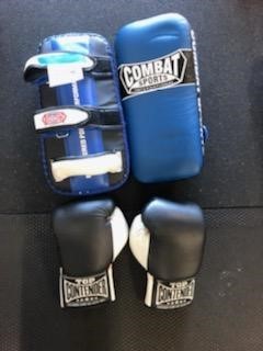 lot 9004 image: Boxing Pads and Gloves