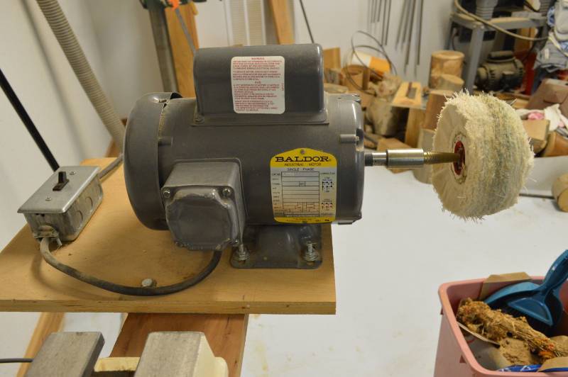 lot 6823 image: Polisher Buffer - No stand, mounted on board