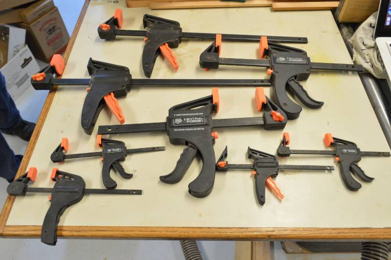 lot 6827 image: Bar Clamps - Assorted Lengths