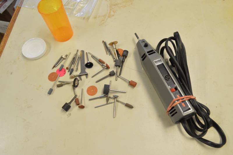 lot 6888 image: Weller Mini-Shop Grinding Tool