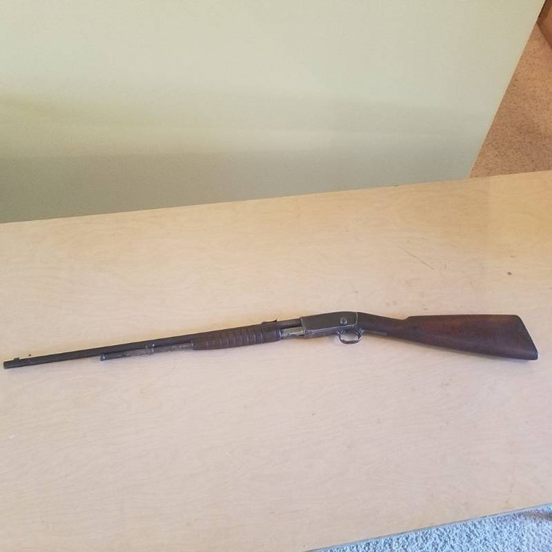 lot 6926 image: Remington Pump 22 short, long, long rifle -Serial # 259382