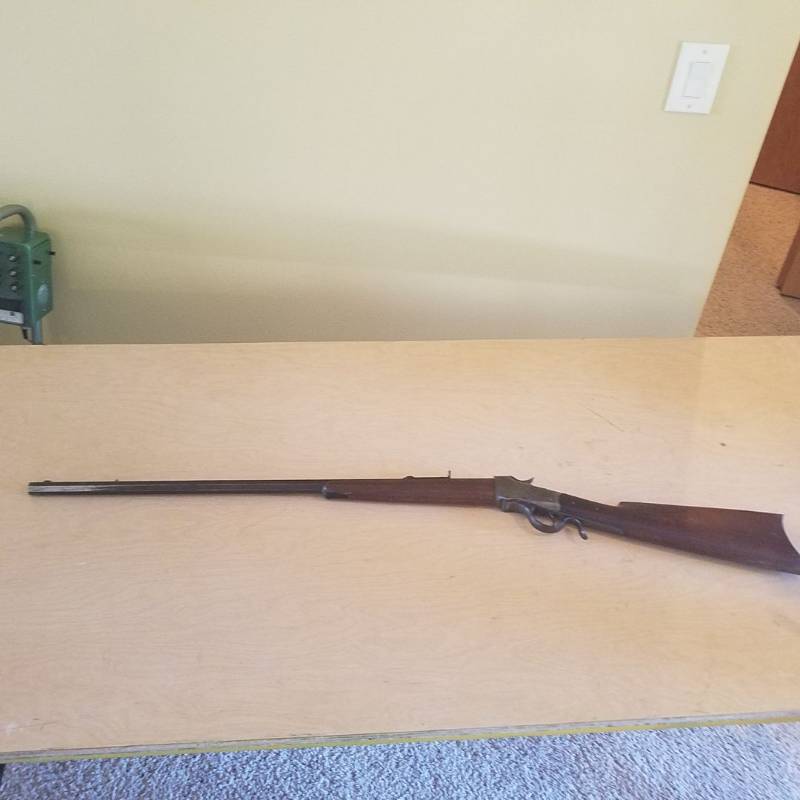 lot 6927 image: Winchester Octagon Barrel - 25WCF - 25-20 SN 60926