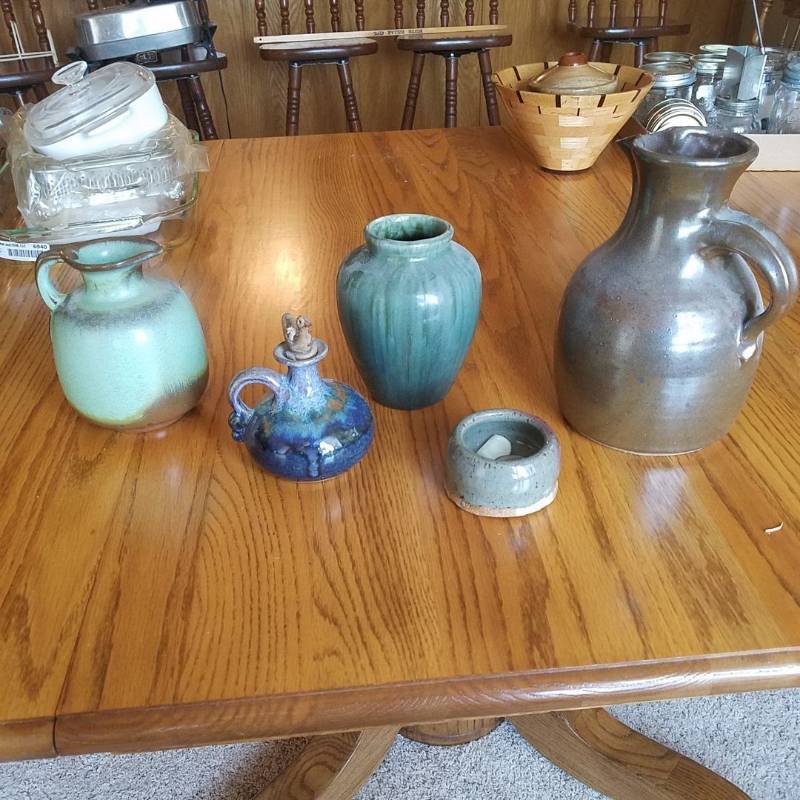 lot 6942 image: Assorted Stoneware - One is Frankoma