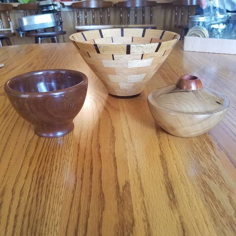 lot 6943 image: Turned Wood - very good craftsmanship