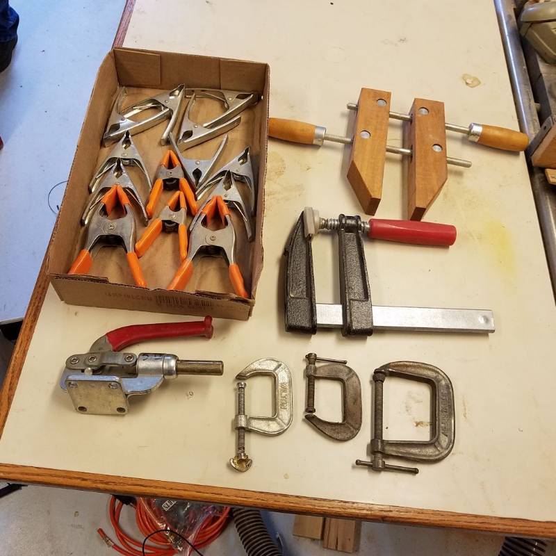 lot 7048 image: assorted clamps