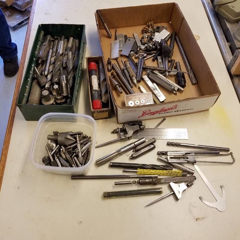 lot 7058 image: assorted Machine Tools