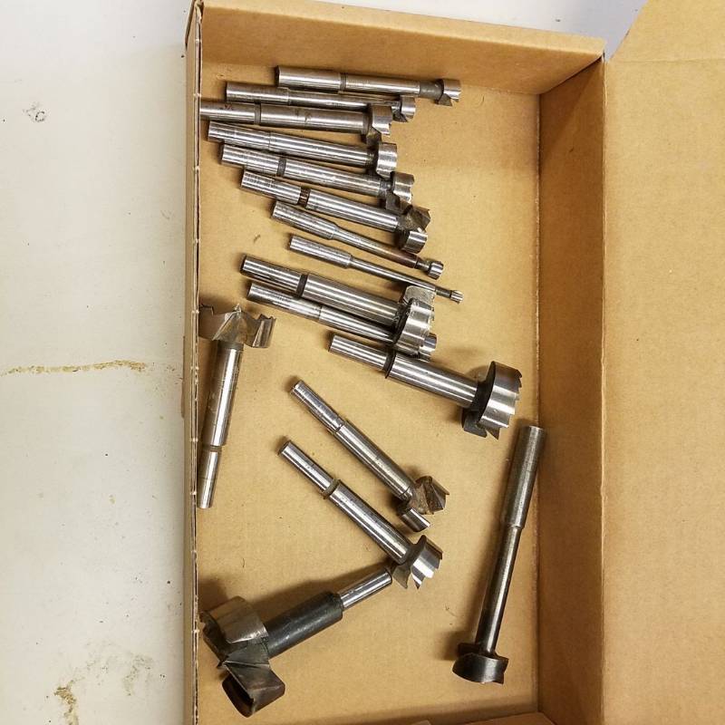 lot 7072 image: assorted forstner bits