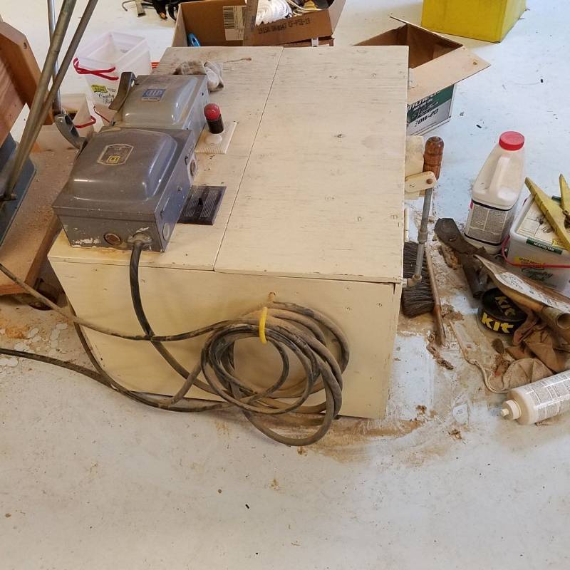 lot 7108 image: home built three phase converter