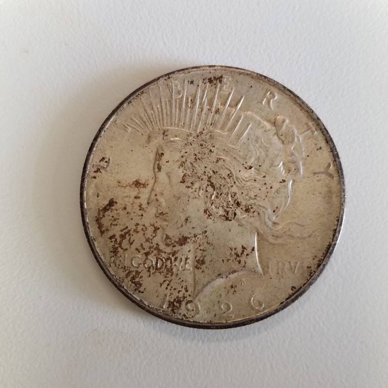 lot 7167 image: 1926 d Silver peace dollar