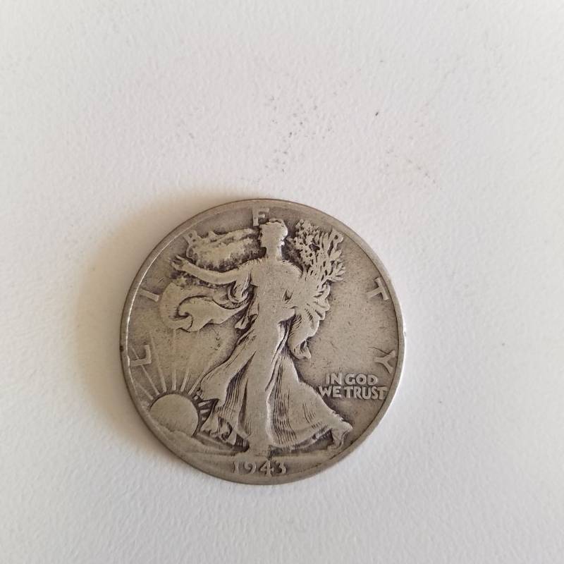 lot 7181 image: 1943 Walking Liberty half-dollar