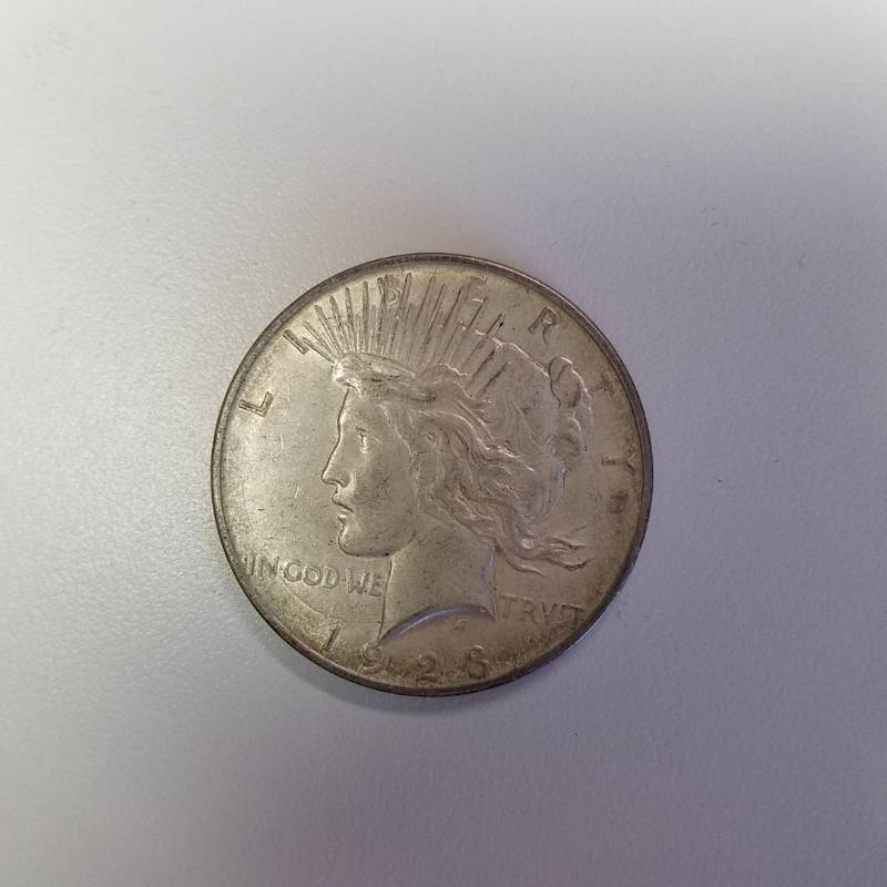 lot 7193 image: 1923 D Silver peace dollar