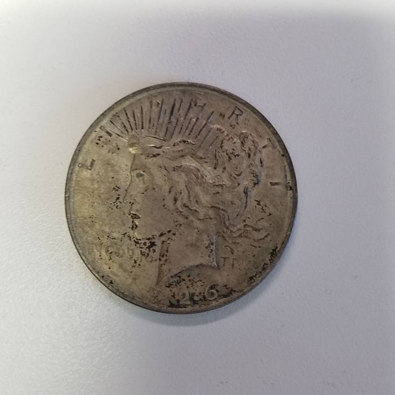 lot 7194 image: 1926 d Silver peace dollar