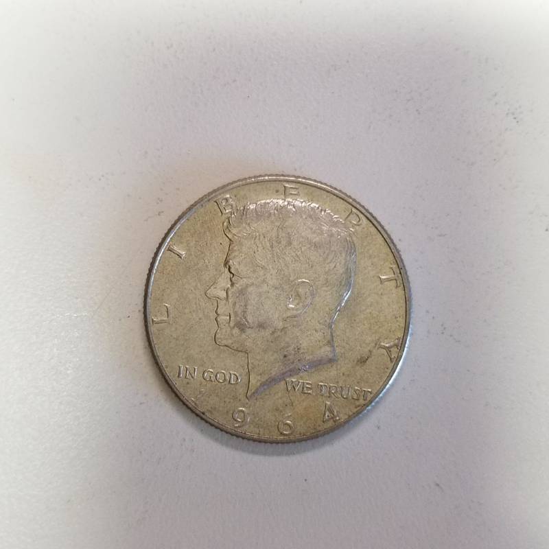 lot 7195 image: 1964 Kennedy half dollar