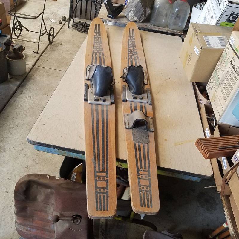 lot 7218 image: 2 water skis