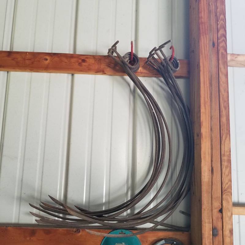 lot 7232 image: hay rake tines