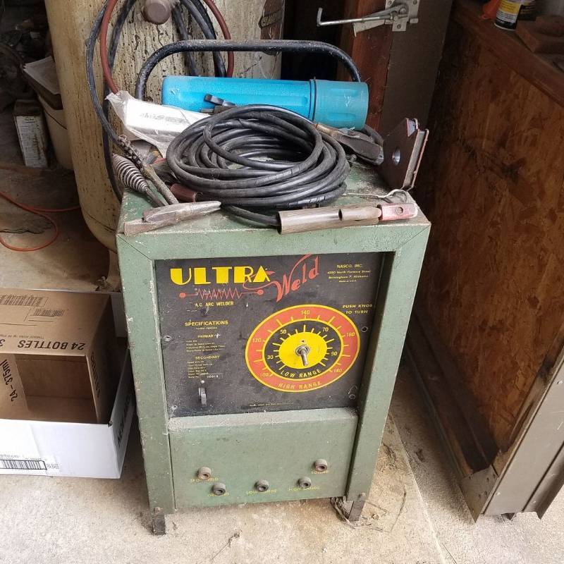 lot 7235 image: ultraweld AC arc welder