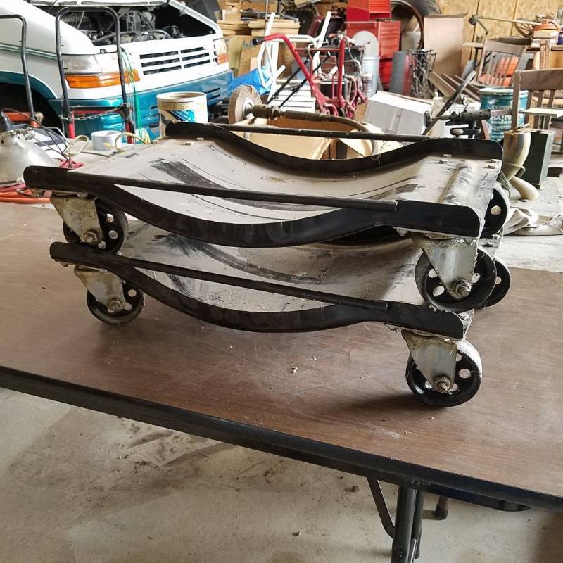 lot 7276 image: 2 Car Dollys- 1000 lb each