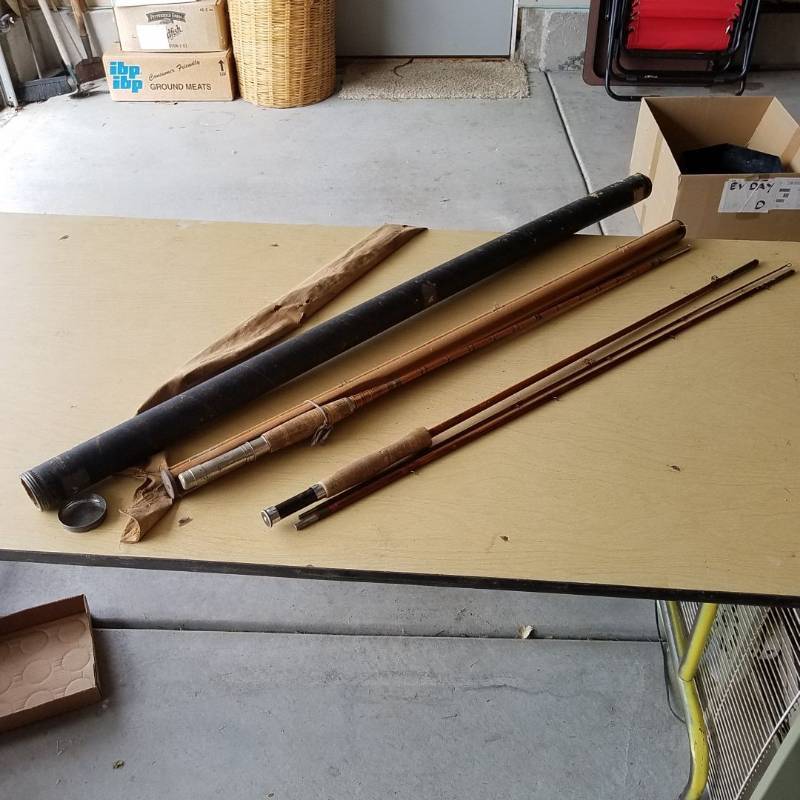 lot 7315 image: fly rods