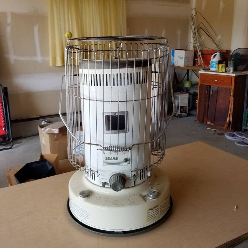 lot 7330 image: kerosene heater