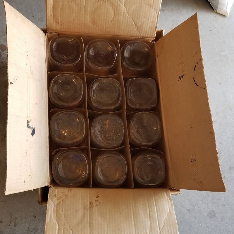 lot 7331 image: assorted canning jars- 2 boxes