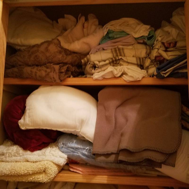 lot 7369 image: All in 2 hall closets