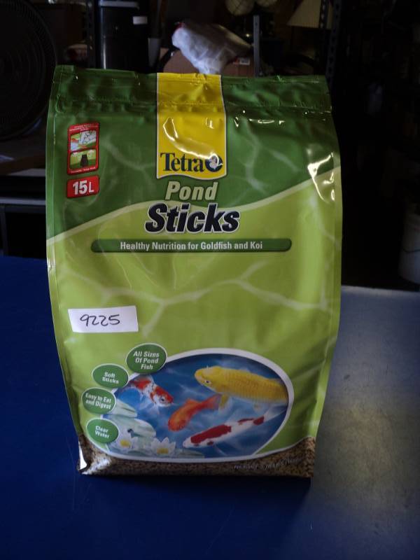 lot 9078 image: (1) 3.70 lb bag Tetra Pond Sticks