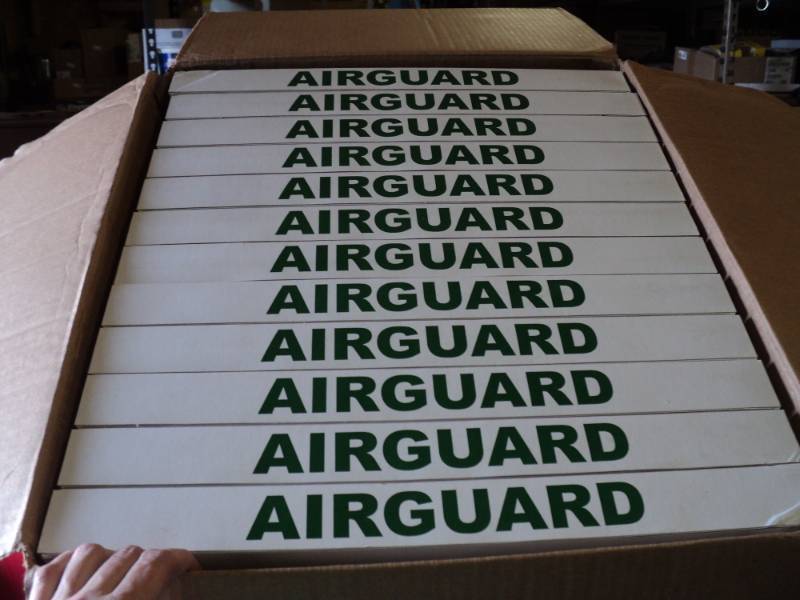 lot 8339 image: (1) box DP Airguard DP40-STD2-211, 20 x 24 x 2 Air Filers (12) in box