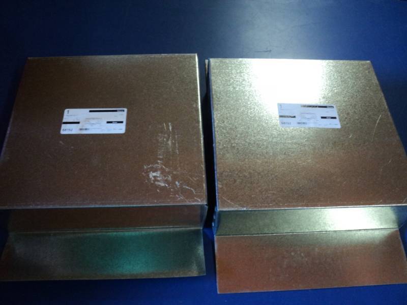 lot 8347 image: (2) ct lot Omni Register Cans PN 68192, 12 x 12