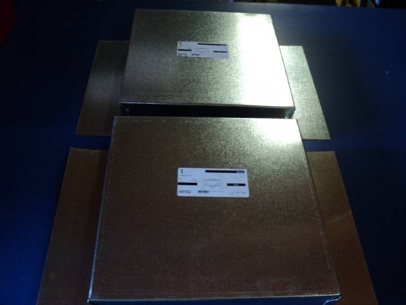 lot 8348 image: (2) ct lot Omni Register Cans PN 68192, 12 x 12