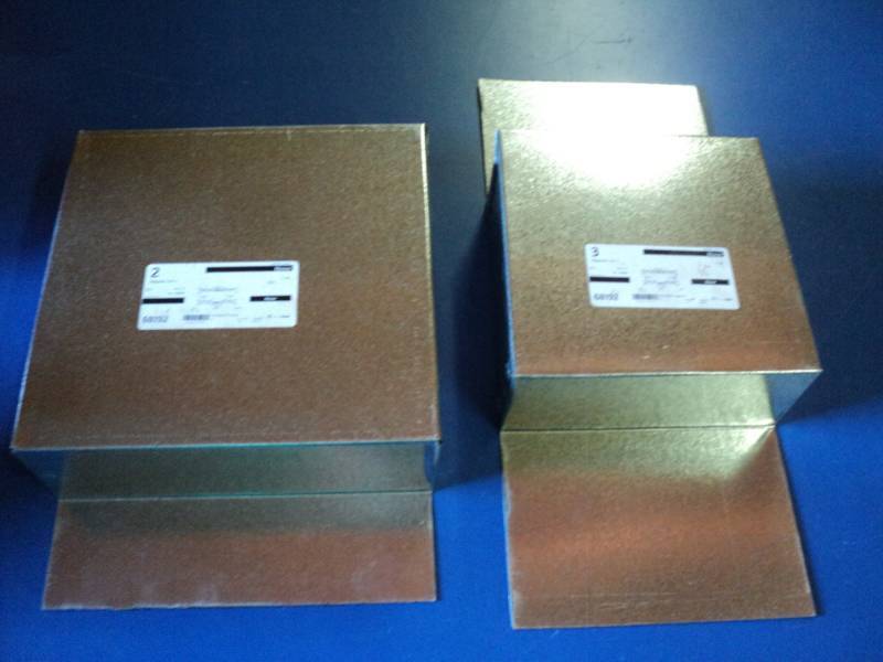 lot 8349 image: (2) ct mixed lot Omni register Cans PN 68192, 10 x 10  & 8 x 8