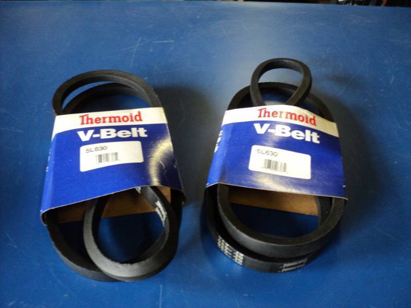 lot 8362 image: (2) ct lot Thermoid V-Belt 5L630