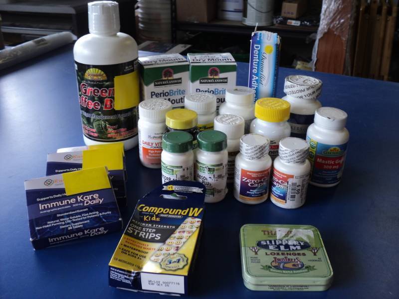 lot 8379 image: (22) ct mixed lot Vitamins, supplements and more