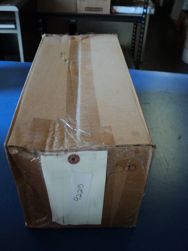 lot 9127 image: (1) box white inventory sales tags, 3 x 6, approx (500) in box