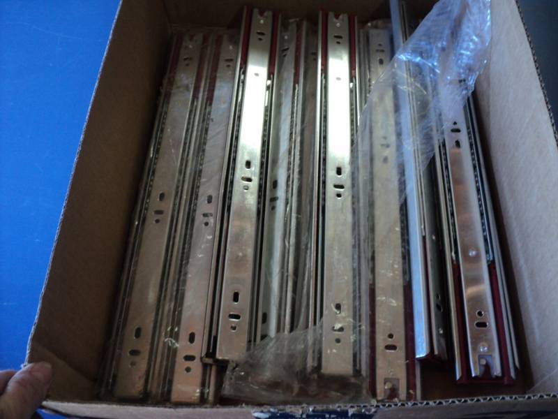 lot 9149 image: (12) pair Hardware resources Drawer Slides 16, mounting hardware NOT included