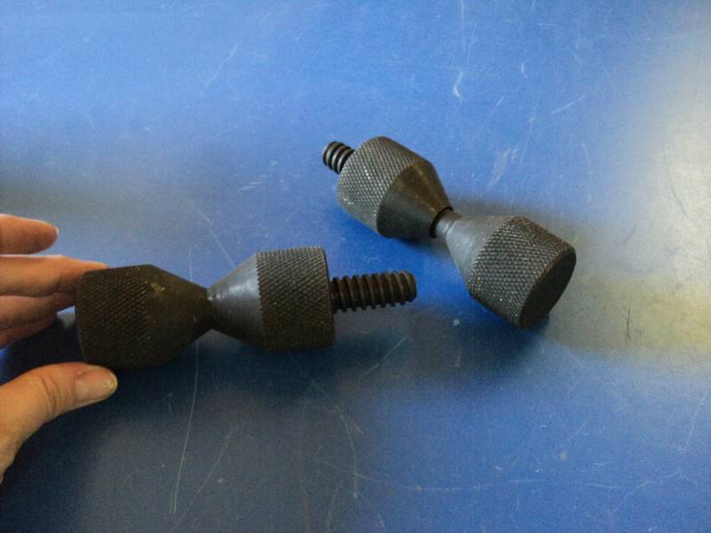lot 9153 image: (2) ct lot wedge weight bolt