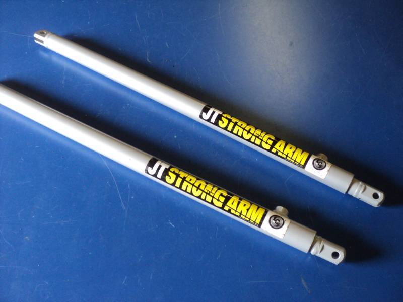 lot 9220 image: (1) pair JT Strong Arm pieces, 2-4, incomplete, does not have locking piece