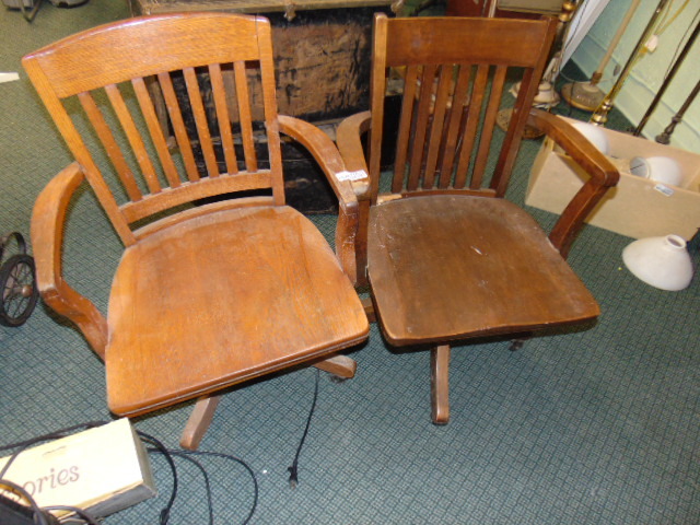 Vintage Office Chairs Kyle S Antique Discount Store Auction