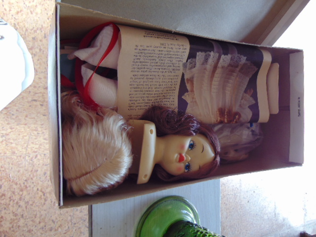 lot 18810 image: Vintage doll ready for assembly
