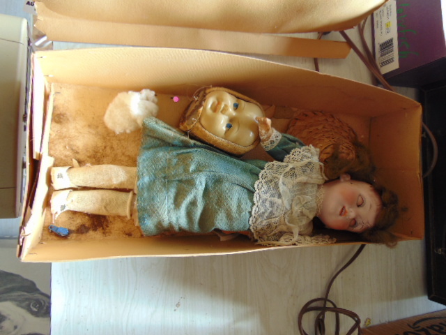 lot 18813 image: Vintage doll