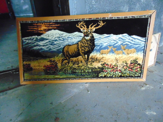 lot 18822 image: Framed tapestry