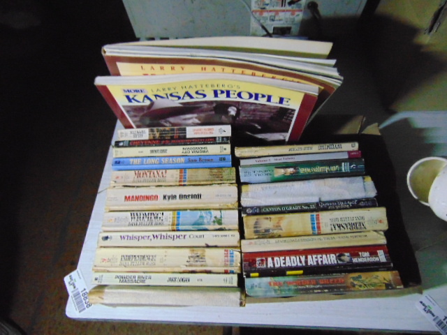 lot 18838 image: assortment of books