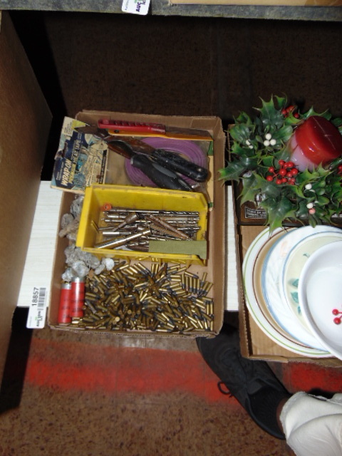 lot 18855 image: 22 shells and drill bits