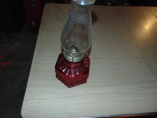 lot 18894 image: oil burning lamp