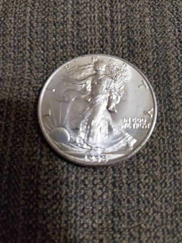 lot 7905 image: 1938 Walking Liberty Half Dollar