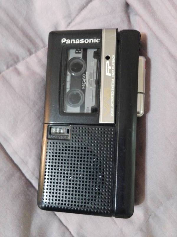 lot 7855 image: Panasonic Voice Activated Hand Held Recording System