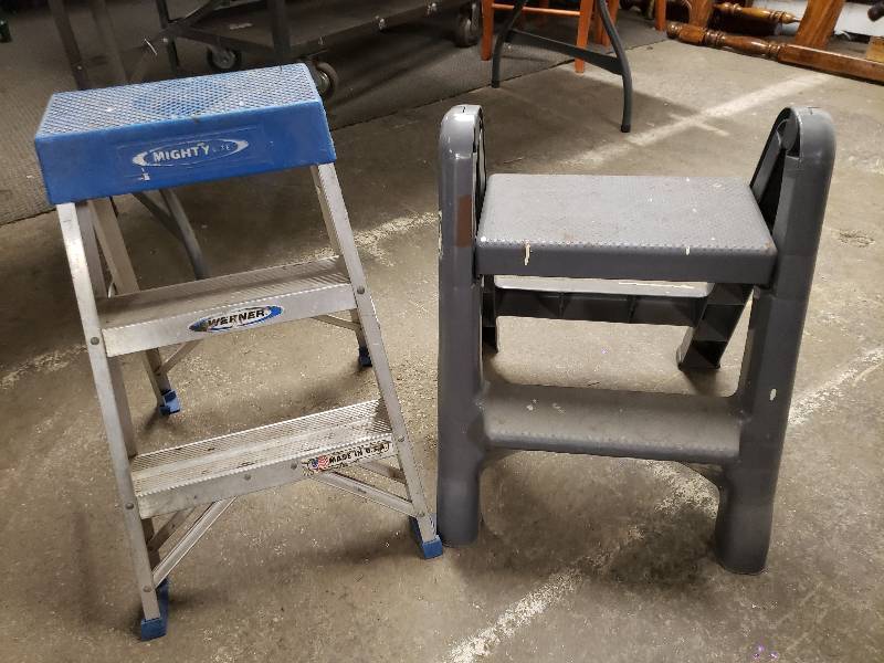 lot 2385 image: Pair of Step Ladders