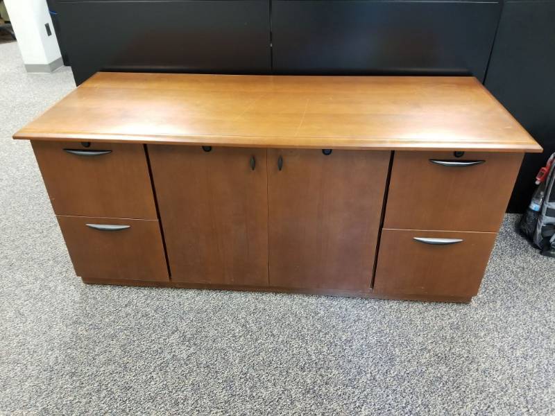 lot 4388 image: Wood Credenza