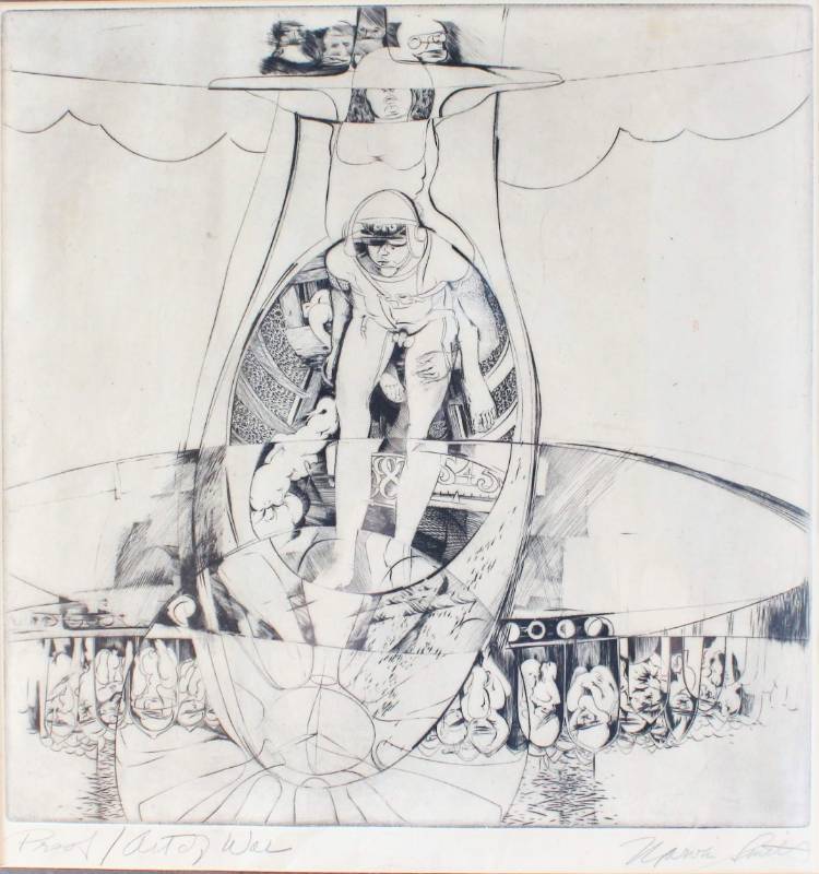 lot 1542 image: Marvin Smith Art of War Original Proof - signed